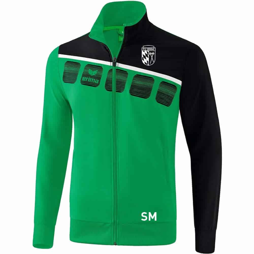 5-C Präsentationsjacke - smaragd/schwarz/weiß - Image 2