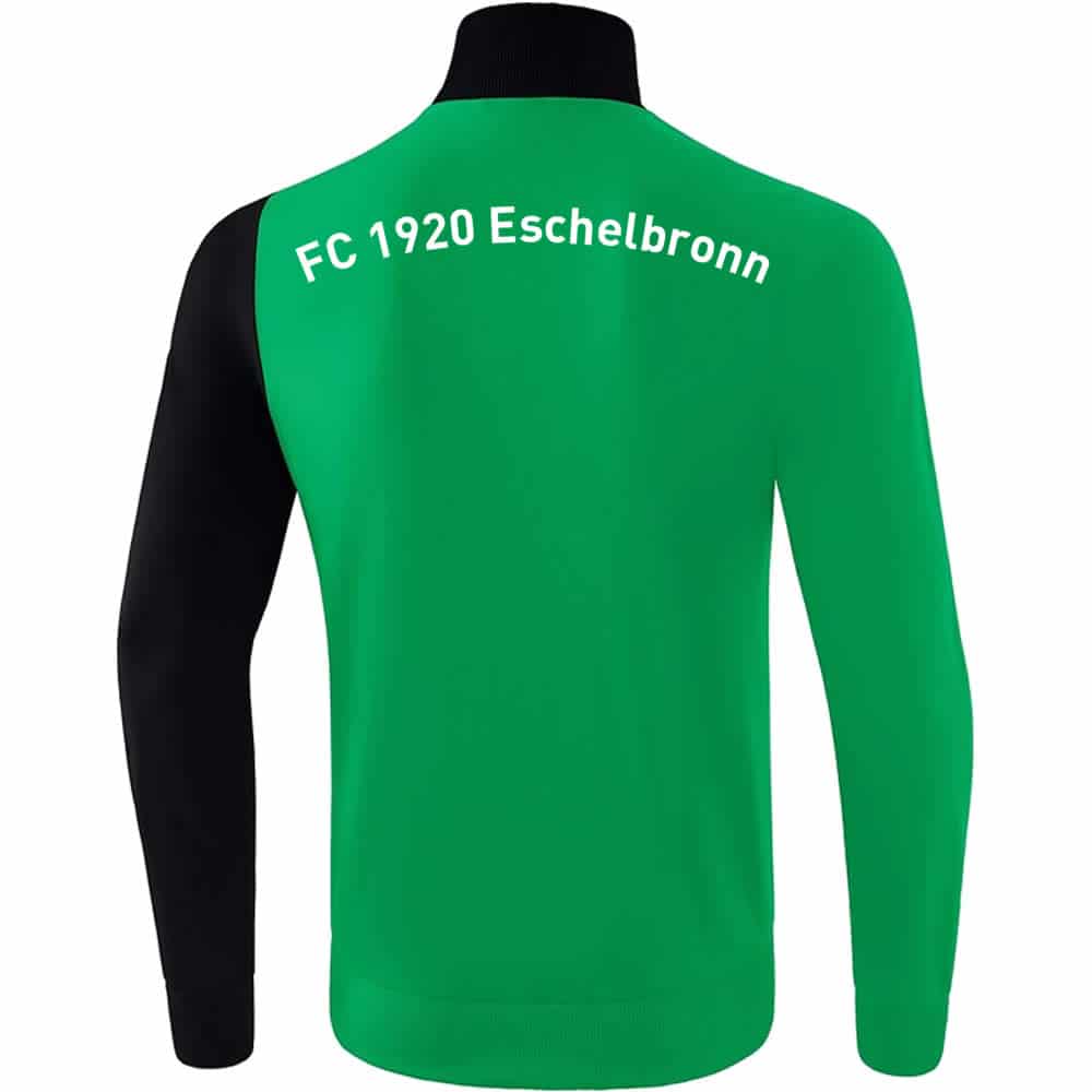 5-C Polyesterjacke - smaragd/schwarz/weiß - Image 3