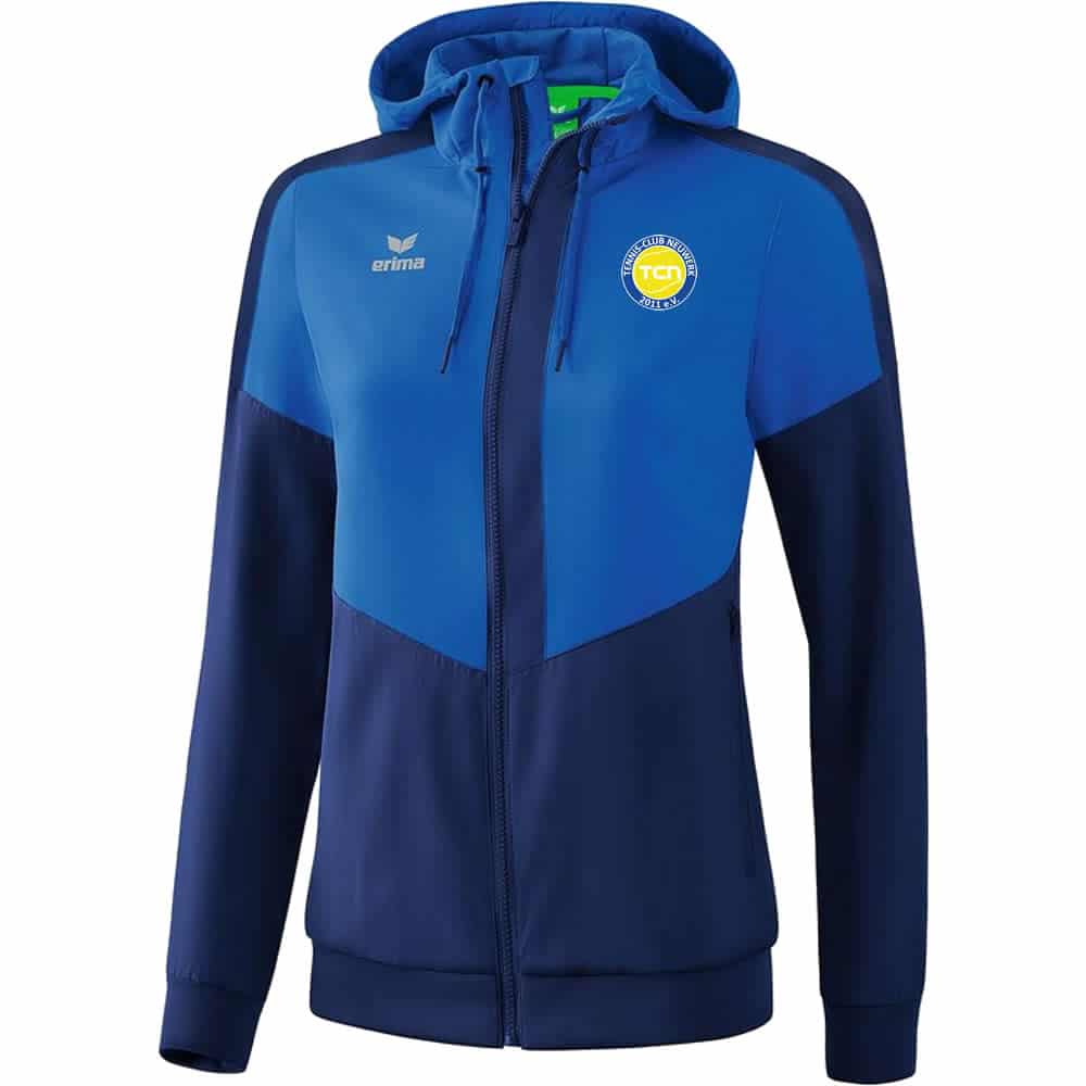 Squad Tracktop Jacke mit Kapuze - new royal/new navy - Image 4