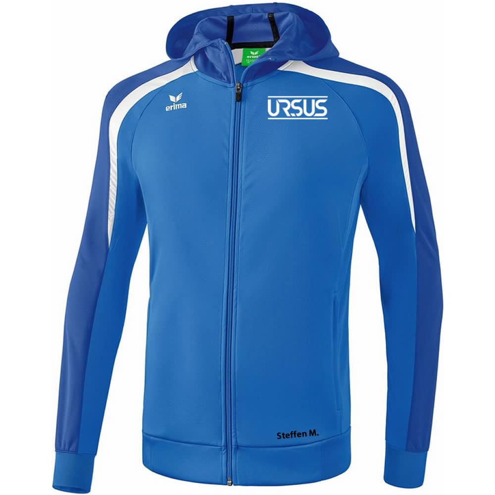 Liga 2.0 Trainingsjacke mit Kapuze - new royal/true blue/weiß - Image 2