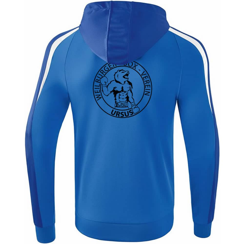Liga 2.0 Trainingsjacke mit Kapuze - new royal/true blue/weiß - Image 3