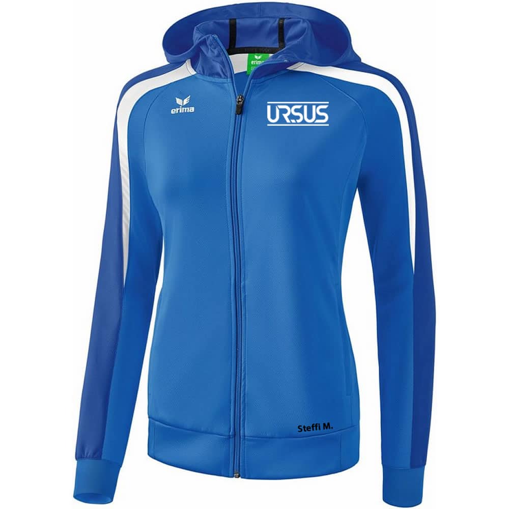 Liga 2.0 Trainingsjacke mit Kapuze - new royal/true blue/weiß - Image 5