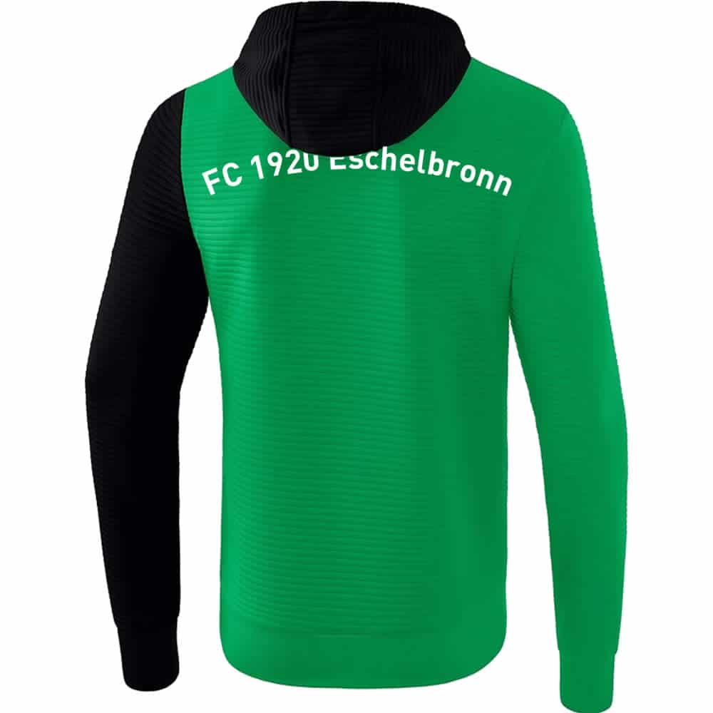 5-C Kapuzensweat - smaragd/schwarz/weiß - Image 3