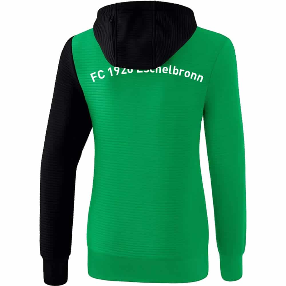 5-C Kapuzensweat - smaragd/schwarz/weiß - Image 6