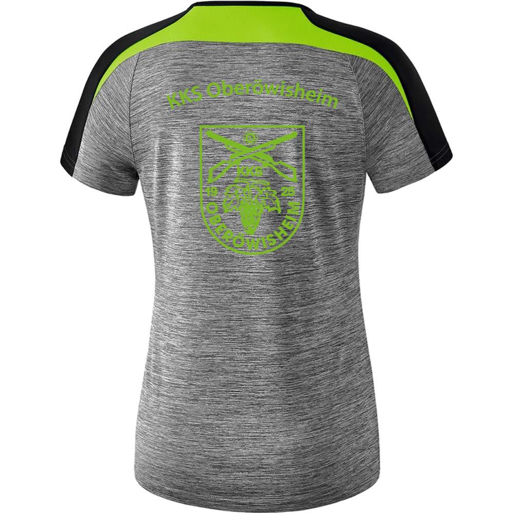 Liga 2.0 T-Shirt - grau melange/schwarz/green gecko - Image 6