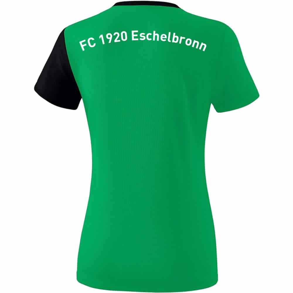 5-C T-Shirt - smaragd/schwarz/weiß - Image 6