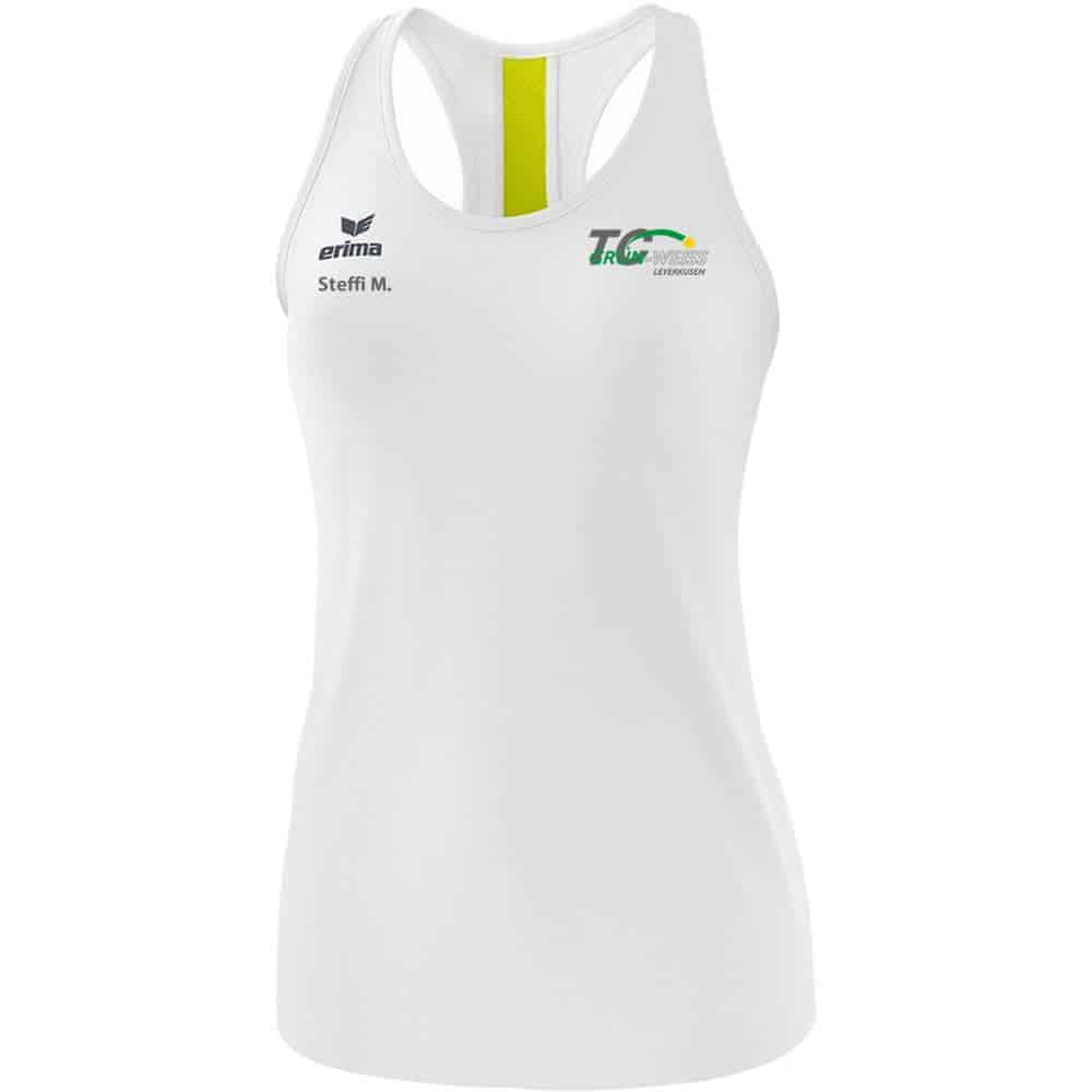 Squad Tanktop - weiß/slate grey/bio lime - Damen - Image 2