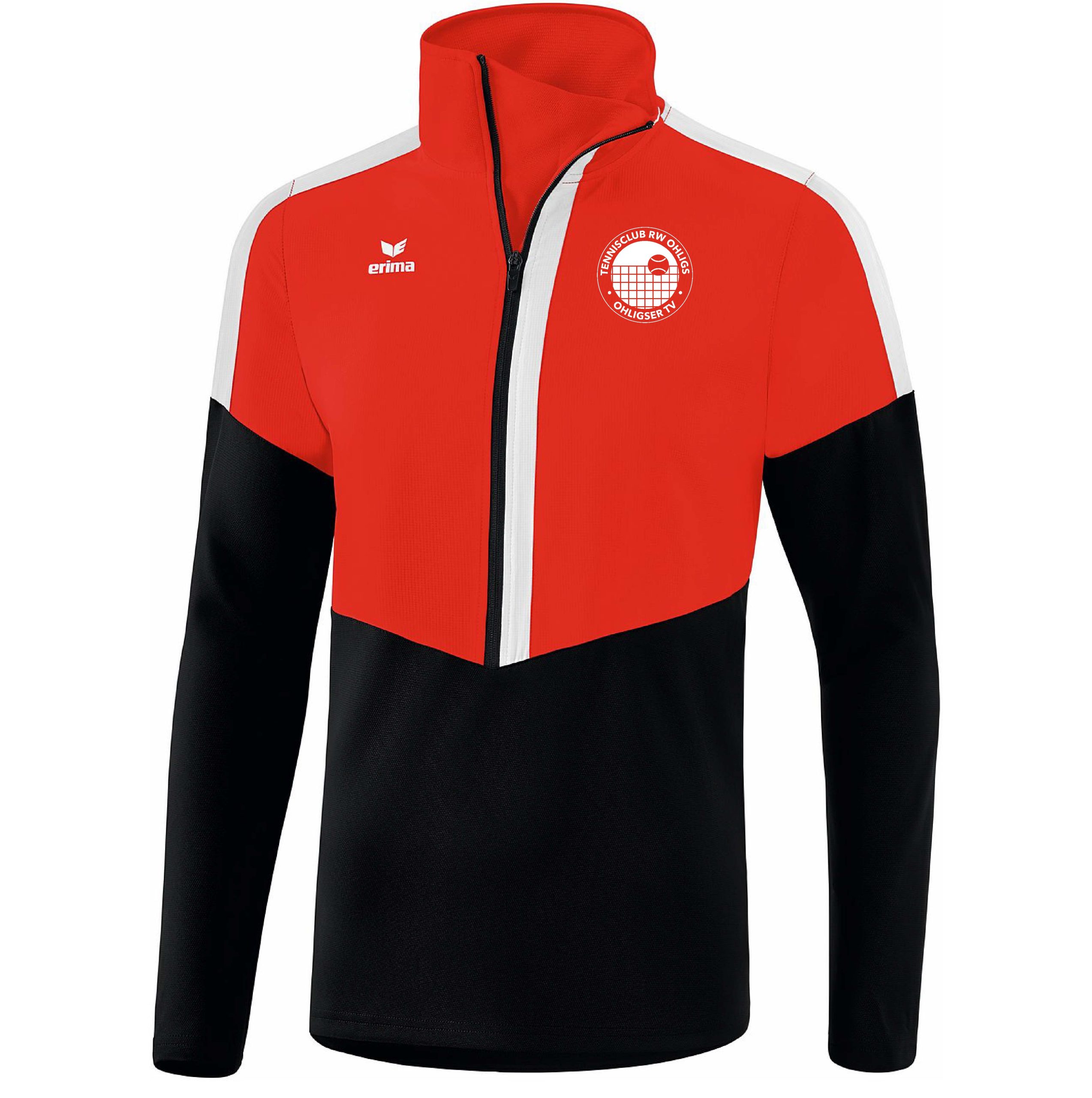 Squad Worker Top - rot/schwarz/weiß