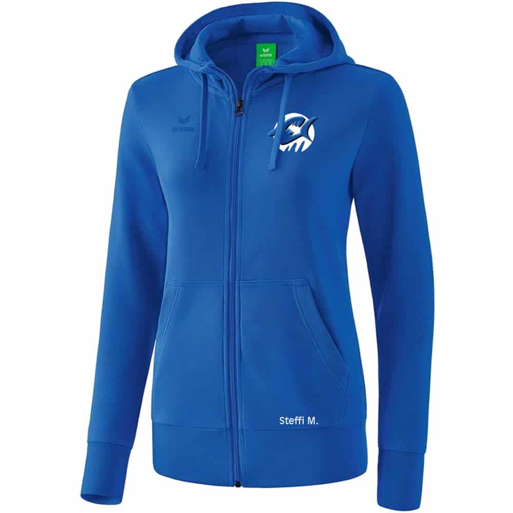 Kapuzensweatjacke - new royal - Image 5