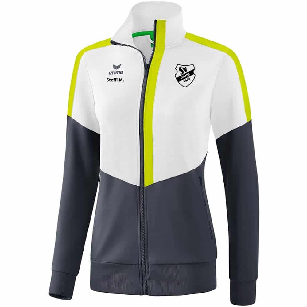 Squad Worker Jacke - weiß/slate grey/bio lime - Image 5