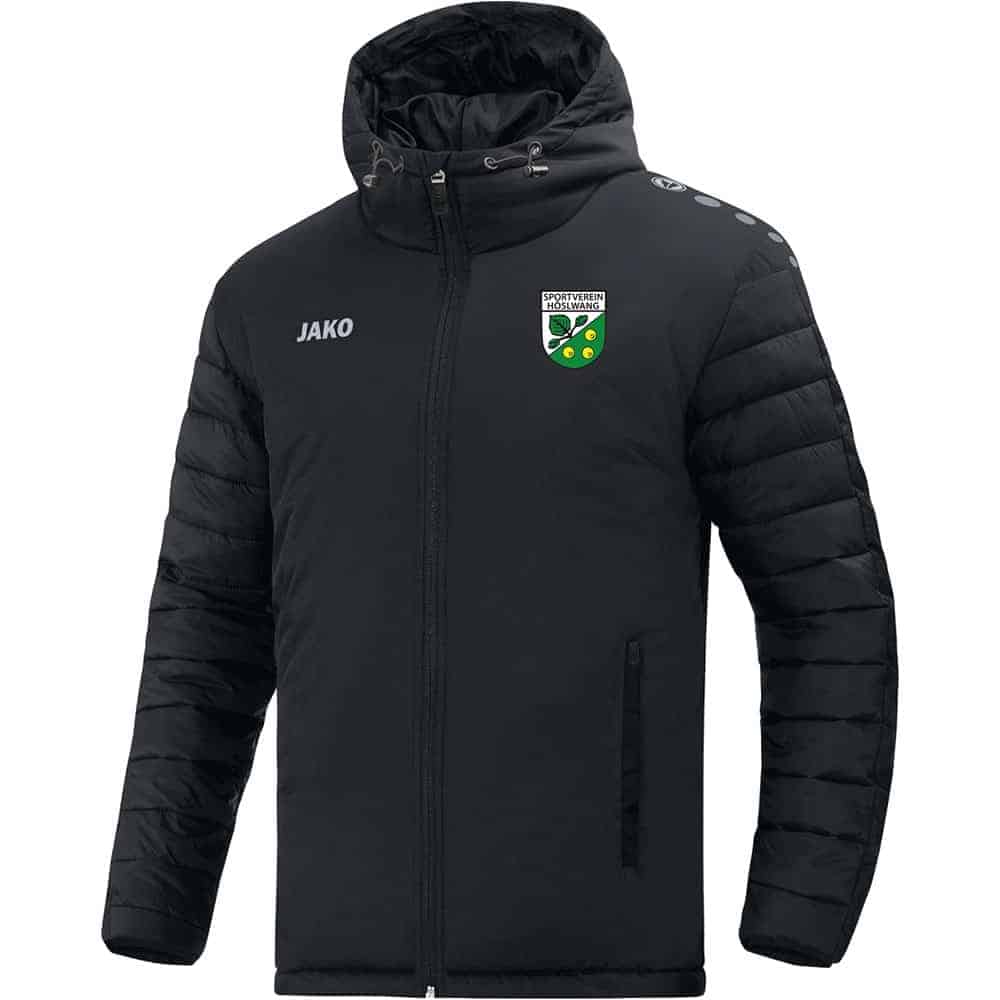 Stadionjacke Team - schwarz