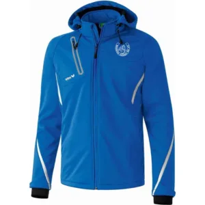 Softshelljacke Function - new royal/weiß